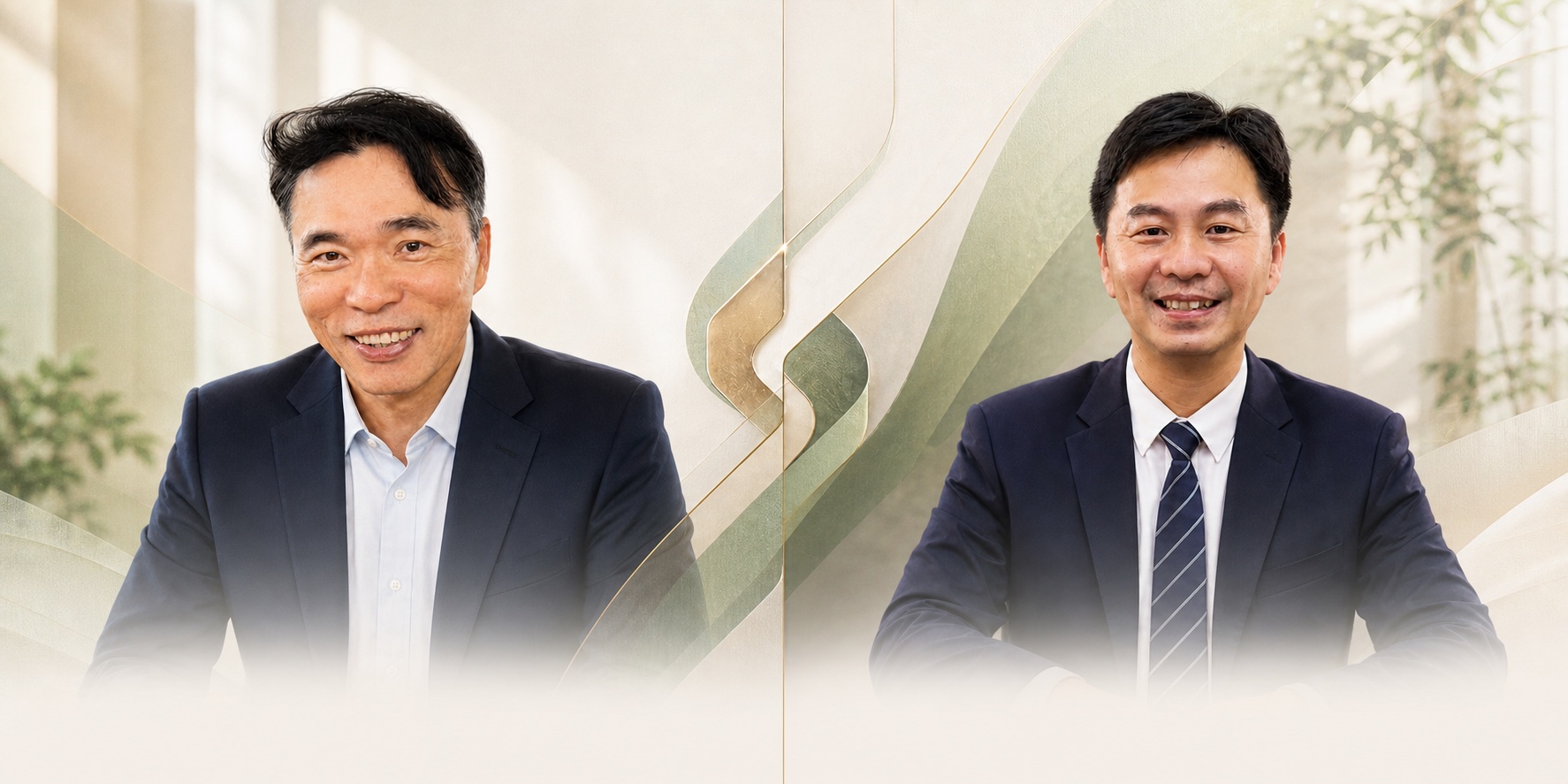 董事長帶領萬能工商前進的形象照